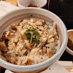 香るつけ蕎麦　蕎麦花 - 