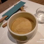 Shokusai Ichi - お通し、茶碗蒸し、660円