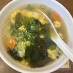 板前焼肉 一斗 - ワカ玉スープ