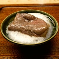 すき焼き あさい - 『近江牛』と『撹拌卵白と卵黄』