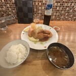 洋定食 優和 - MIXフライセット