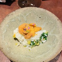 かま叶 - かま叶ごはんうに花山葵