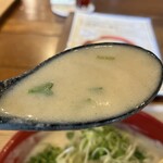 Mitsukabouzu - スープ、にゅ〜〜ん！