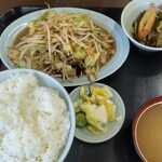 Ramen Hokkai - 肉野菜炒め定食大盛