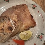 おおきにようきに - ぐじ(甘鯛.京都での呼び方はぐじです)の塩焼き(頭、尻尾、腹選べる)