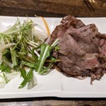 八丁堀肉酒場 てっつい - サーロインうす焼き