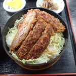 Aidu Kousen Koboushi - ソースカツ丼（カツ断面）