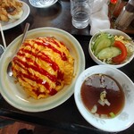 ボリュームの幸華 - オムライス