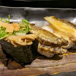 にぎり長次郎 - 煮アワビバター醤油