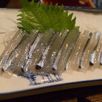 福島屋 - サヨリさしみ