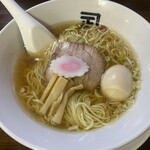 煮干らー麺 カネショウ - 味玉らー麺　990円