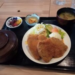 末広 - ビフカツ定食