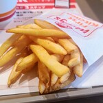 Wendy's First Kitchen - クリスピーチキンバーガー フレンチフライポテトＳ メロンソーダＭ 560円