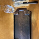 ハンバーグレストラン アルヒコ - ｽﾃｰｷ皿の敷板はすでにｾｯﾄされてます！