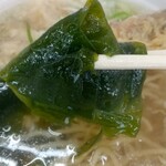 武蔵屋食堂 - 天然ワカメ