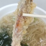 武蔵屋食堂 - モサエビ天
