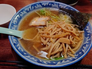 麺工房 隠國 - メンマを途中で全部乗せたらすごいことになったわ