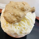 こひる庵 - 味見氷　豆コーヒー　また食べれるとはっ╰(*´︶`*)╯♡