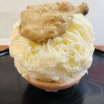 こひる庵 - 味見氷はお久しぶりのスタッフさん作！ちょい小さめだったー