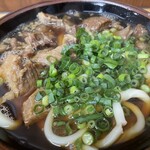 今浪うどん - 肉うどん(小)