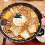 ばんどう太郎 - 具材がたっぷり入ってます。レンコンは茨城らしいです！
