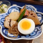 足もみと古民家カフェ クムラ  - 煮物 2024年3月