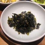 参鶏湯 人ル - 海苔の佃煮
