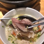 参鶏湯 人ル - 鶏のボリュームが凄い！