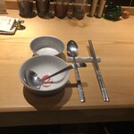 参鶏湯 人ル - テーブルセット