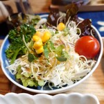 足もみと古民家カフェ クムラ  - サラダ 2024年3月