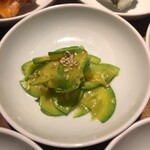 参鶏湯 人ル - 韓国カボチャのナムル