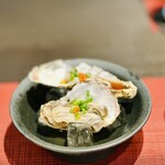 Sushi Masatei - 生牡蠣は大好きなのです。また２つ。