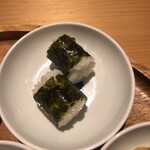 参鶏湯 人ル - 海苔巻き