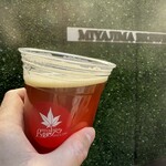 MIYAJIMA BREWERY 1F ビアスタンド - もみじラガー