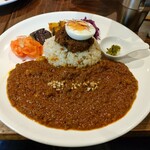 13 - 2種合掛けカレー950円