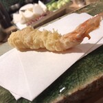 汐見 - 「天然車海老」。