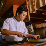 h Shunkashuutou Katsugyo Ryouri Hokkai - 料理はお客様のペースに合わせてお出しいたします