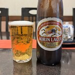 とんかつ懐石よしかわ - 瓶ビール