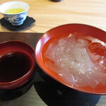 甘味処 かゑで - お茶セット