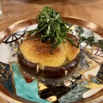 Sakaba Aomon - 椎茸の大葉マヨ焼き