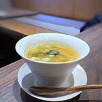 洋食 ランド - ランチにセットで付くスープ