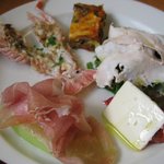 TRATTORIA Ca del TOMO - ●０９．１０．０８：前菜盛り合わせ