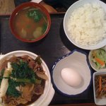 Kagaya - ランチ：牛煮込み定食