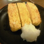 天ぷら 左膳 - 玉子焼き