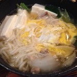 Torikizoku - 大阪出張。なぜか、かも鍋定食。