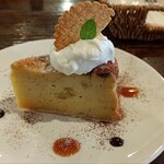 Caffe Latte - お皿のチョコソースはいい味変になり良かった。