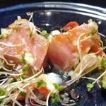 Osteria Benedetta - 佐渡メジマグロのカルパッチョ（半人前）