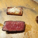 Osteria Benedetta - 佐渡牛の炭火焼き（半人前）