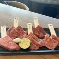 焼肉 The INNOCENT CARVERY 新丸ビル店 - 黒毛和牛の特選5種盛合せ