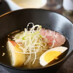 Seibu Nousan Hatsu Yakiniku Dainingu Marugyuu - 冷麺ハーフ